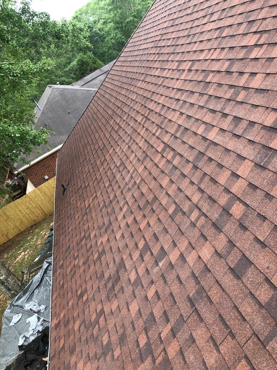 Residential Roofing Installation using Roof Replacement by American Roofing & Construction LLC