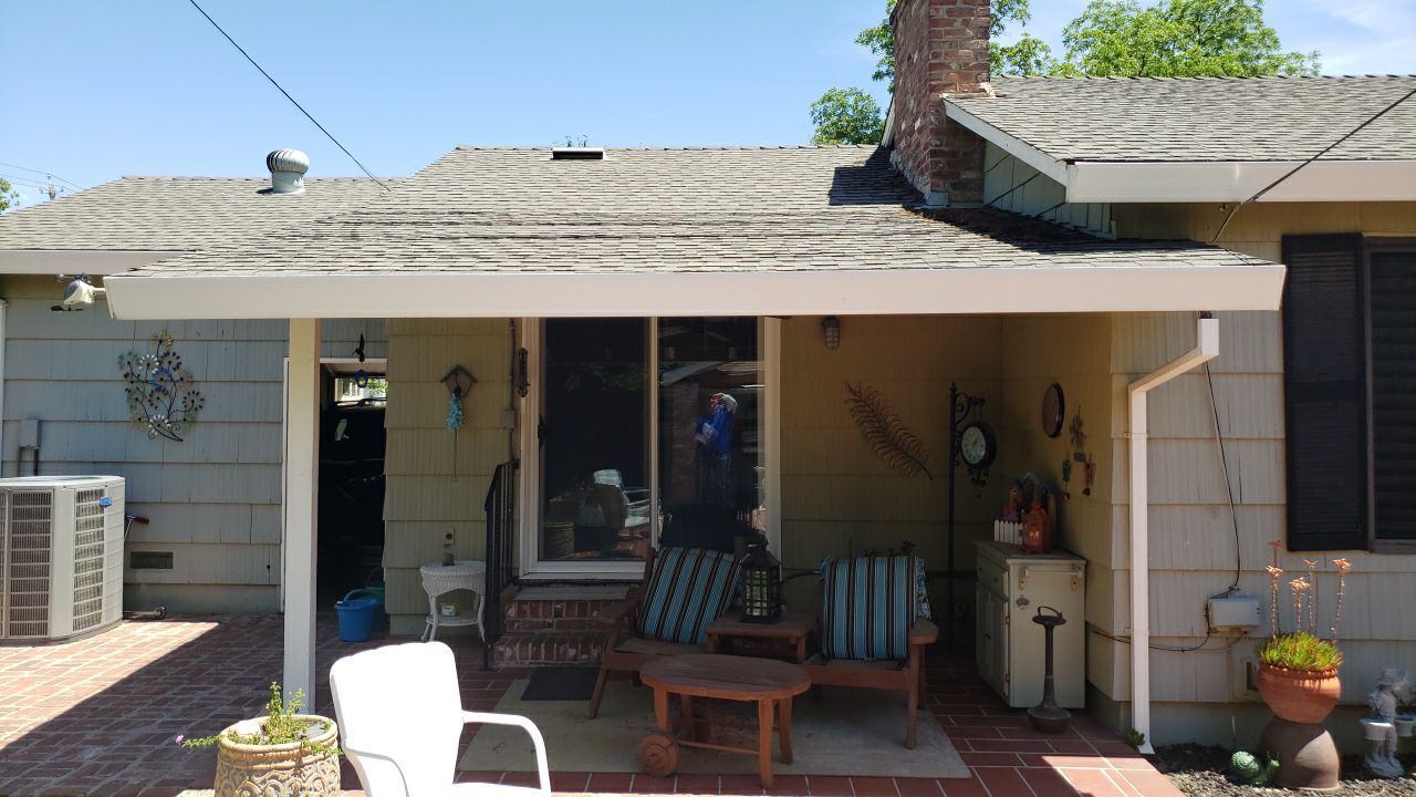 Gutter Installation using Englert LeafGuard Gutters by Byers Enterprises 