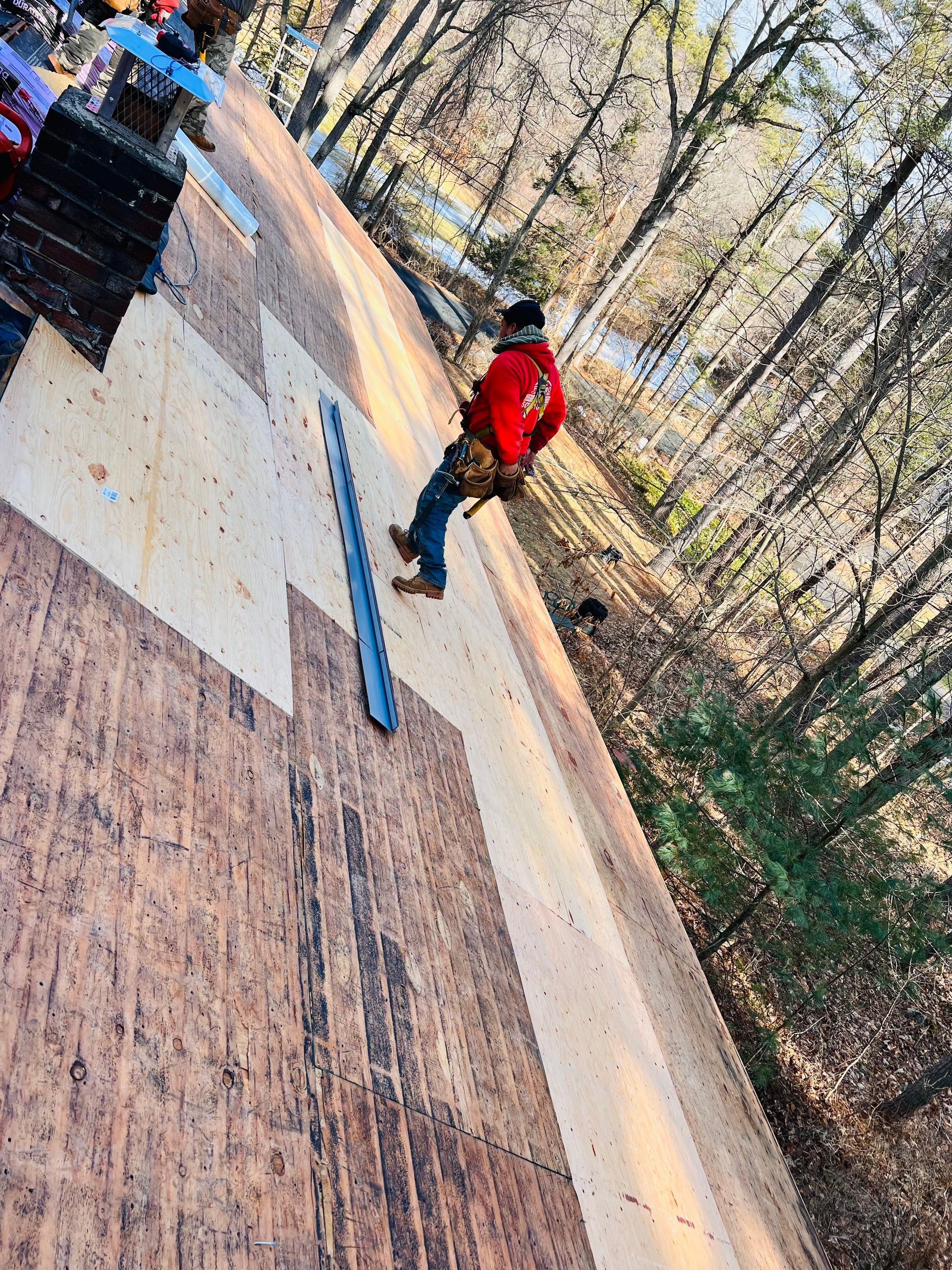 Residential Roofing Installation using Owens Corning TruDefinition by Sensible Home Solutions