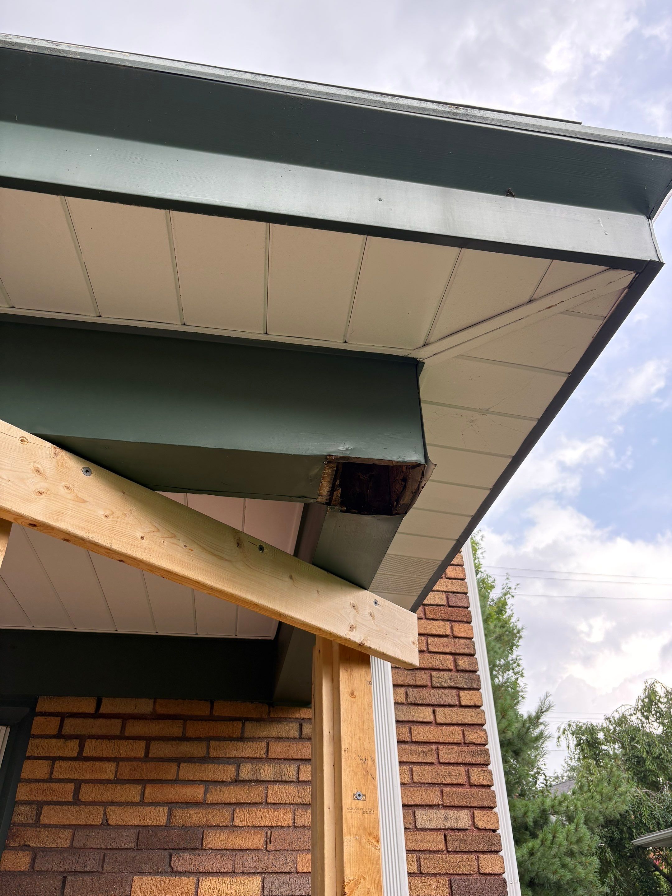 Deck and Roof build  by Cousins Roofing Siding & Decks