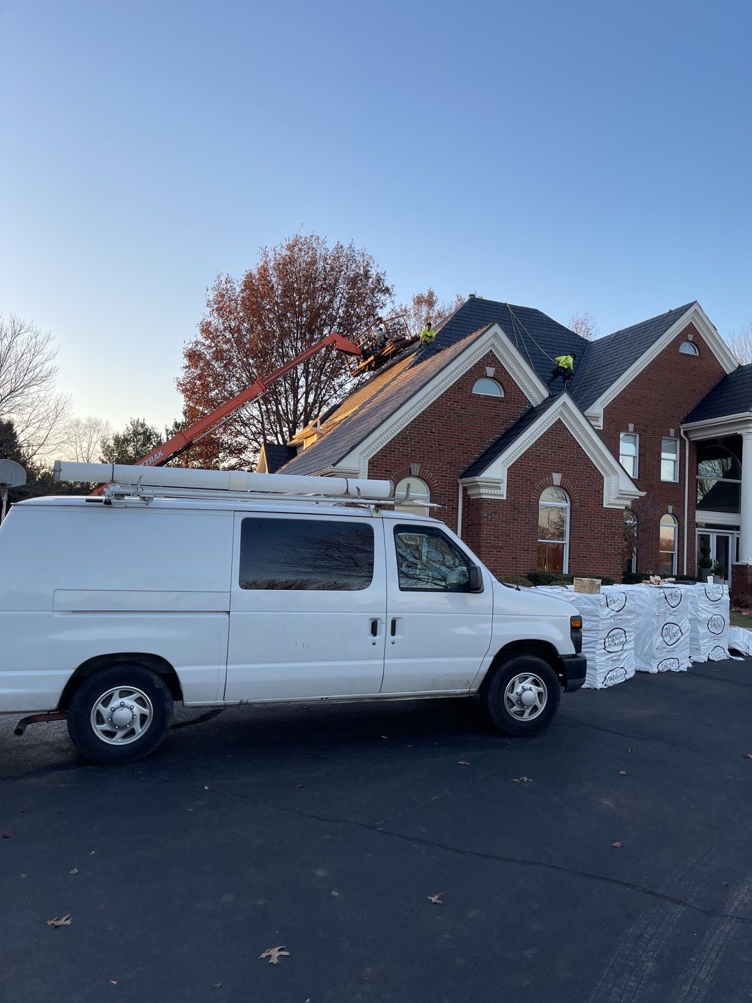 Residential Roofing Installation using DaVinci Slate by Legacy Roofing & Solar