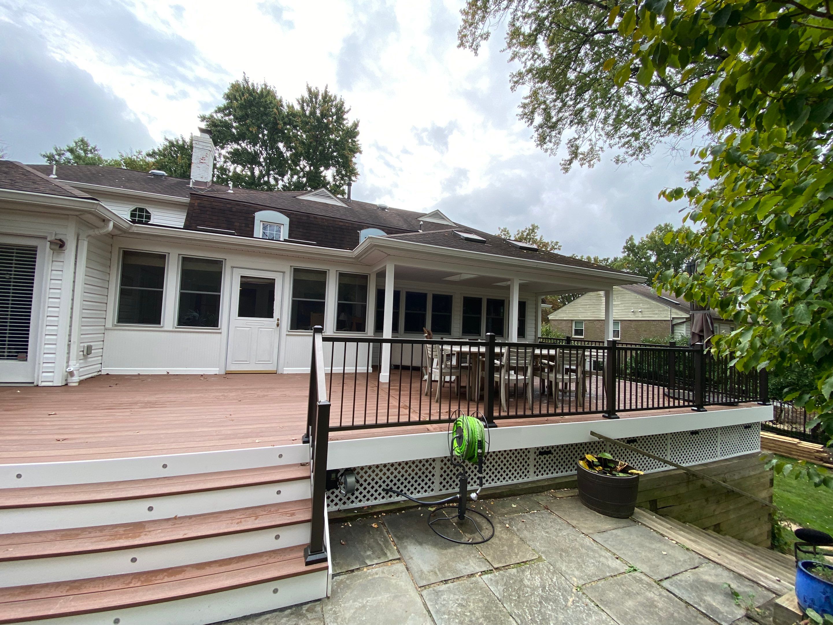 Deck Transformation using Timbertech & Azek by The Smet Companies, LLC