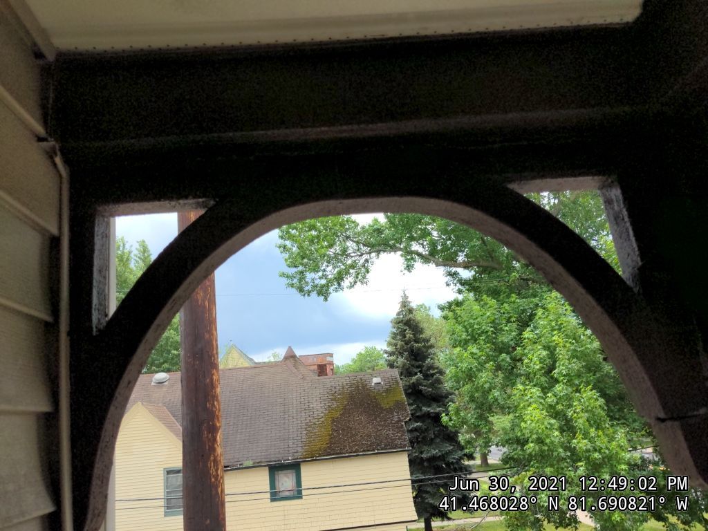 Fire damaged home in Tremont by Absolute Roofing and Construction
