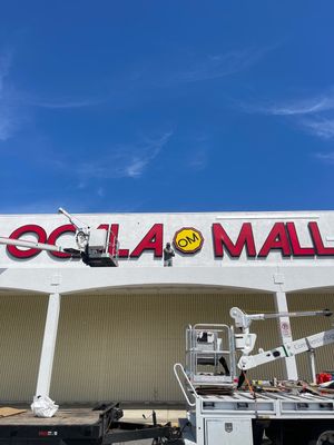 Channel Letters for Ocala Mall
