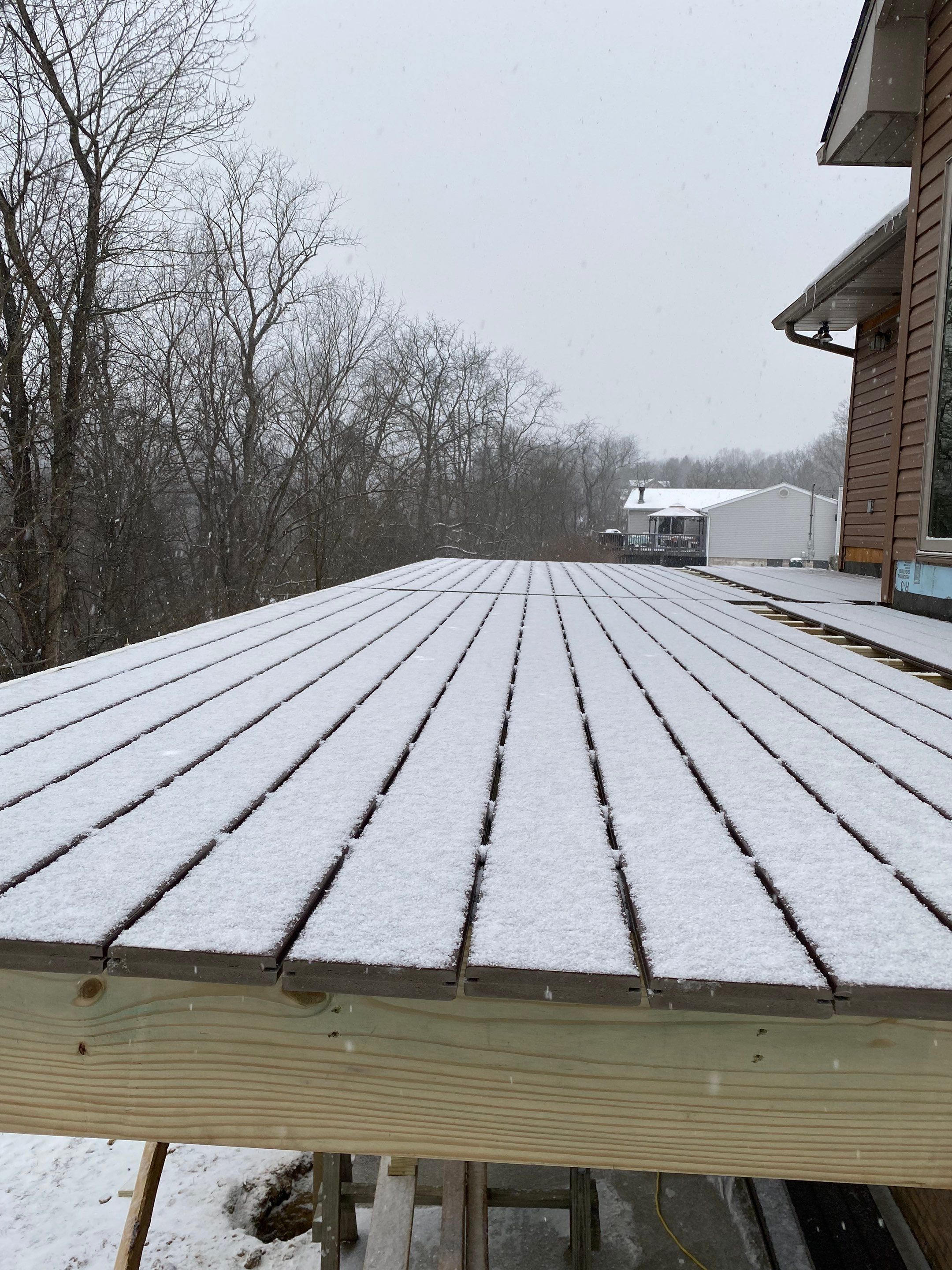 Deck and Roof Build by Cousins Roofing Siding & Decks