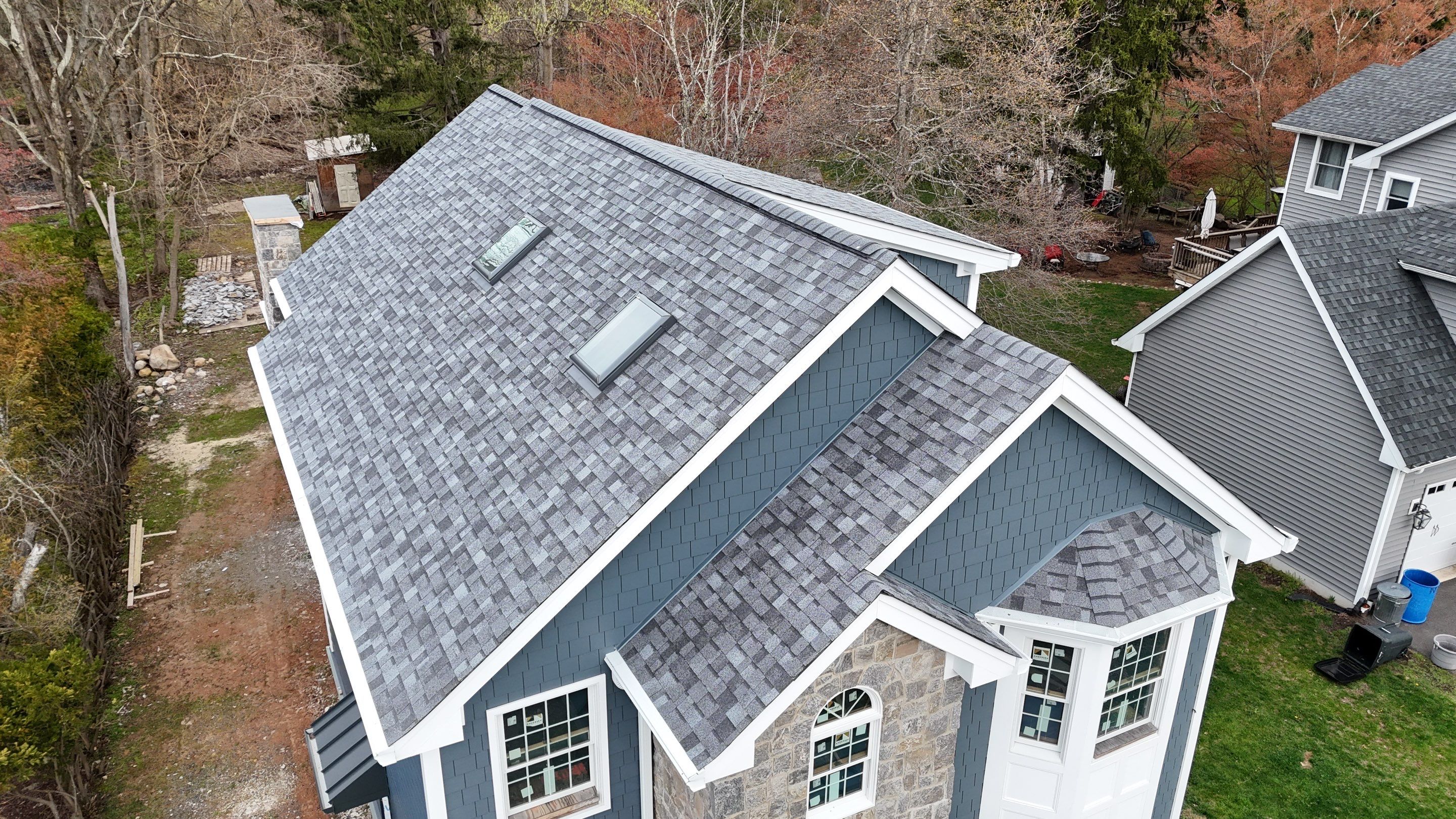 Full Exterior Remodel Project in Harrington Park, NJ. by All State Home Improvement Inc.