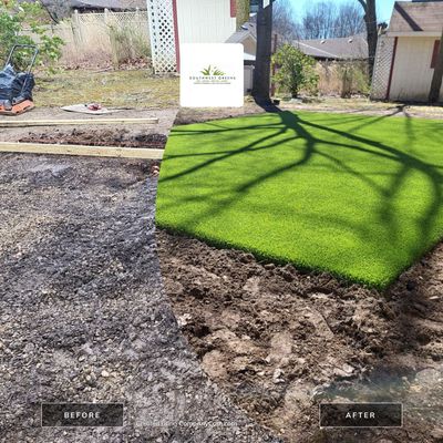 Backyard Play Area in Valley View, Ohio