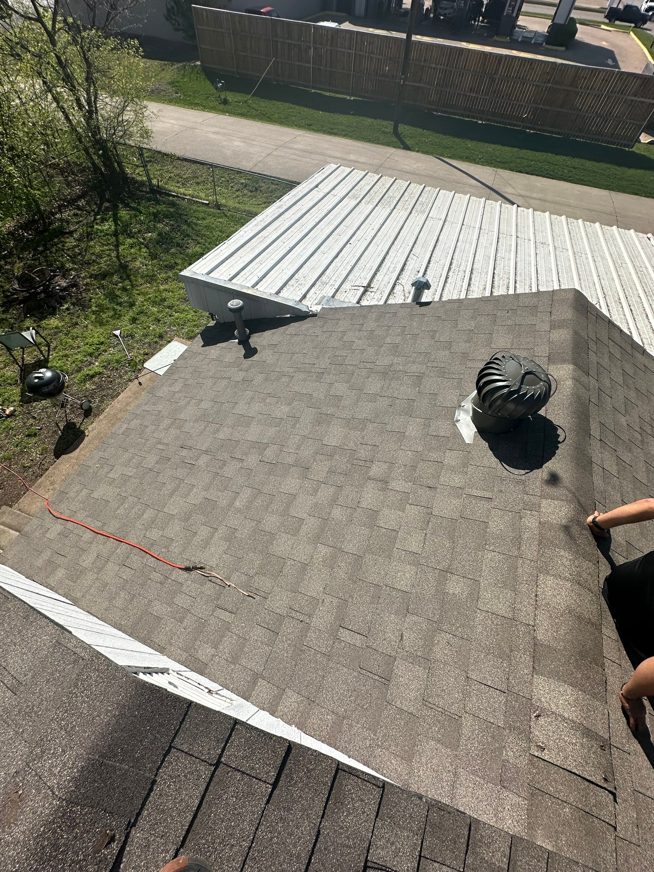 Residential Roofing Installation using IKO Cambridge Weatherwood by OneSource Roofing and Restoration