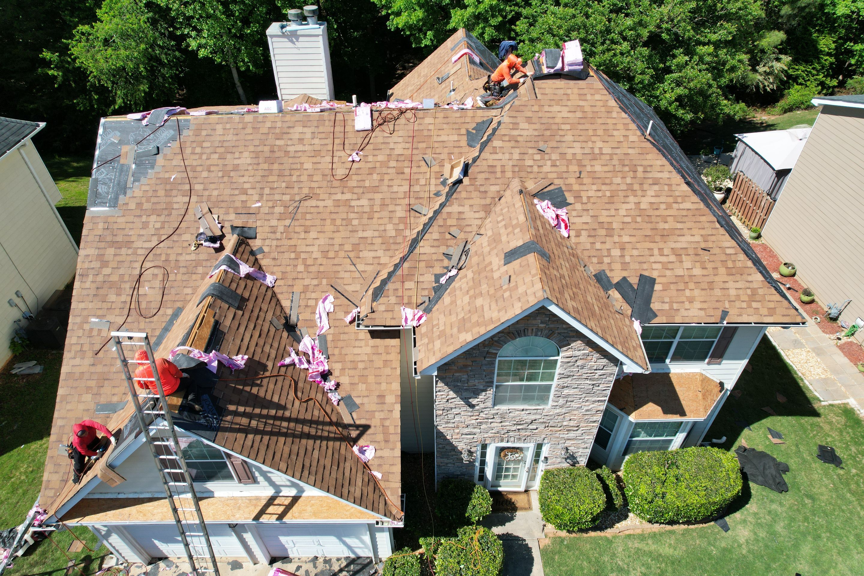 Residential Roof Replacement using Owens Corning by Inspector Roofing and Restoration