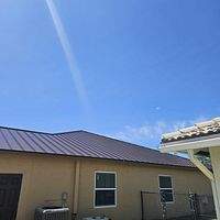24ga 1.5" Mechanical Seam Mansard Brown  by Total Roofing System The Metal Roof Experts