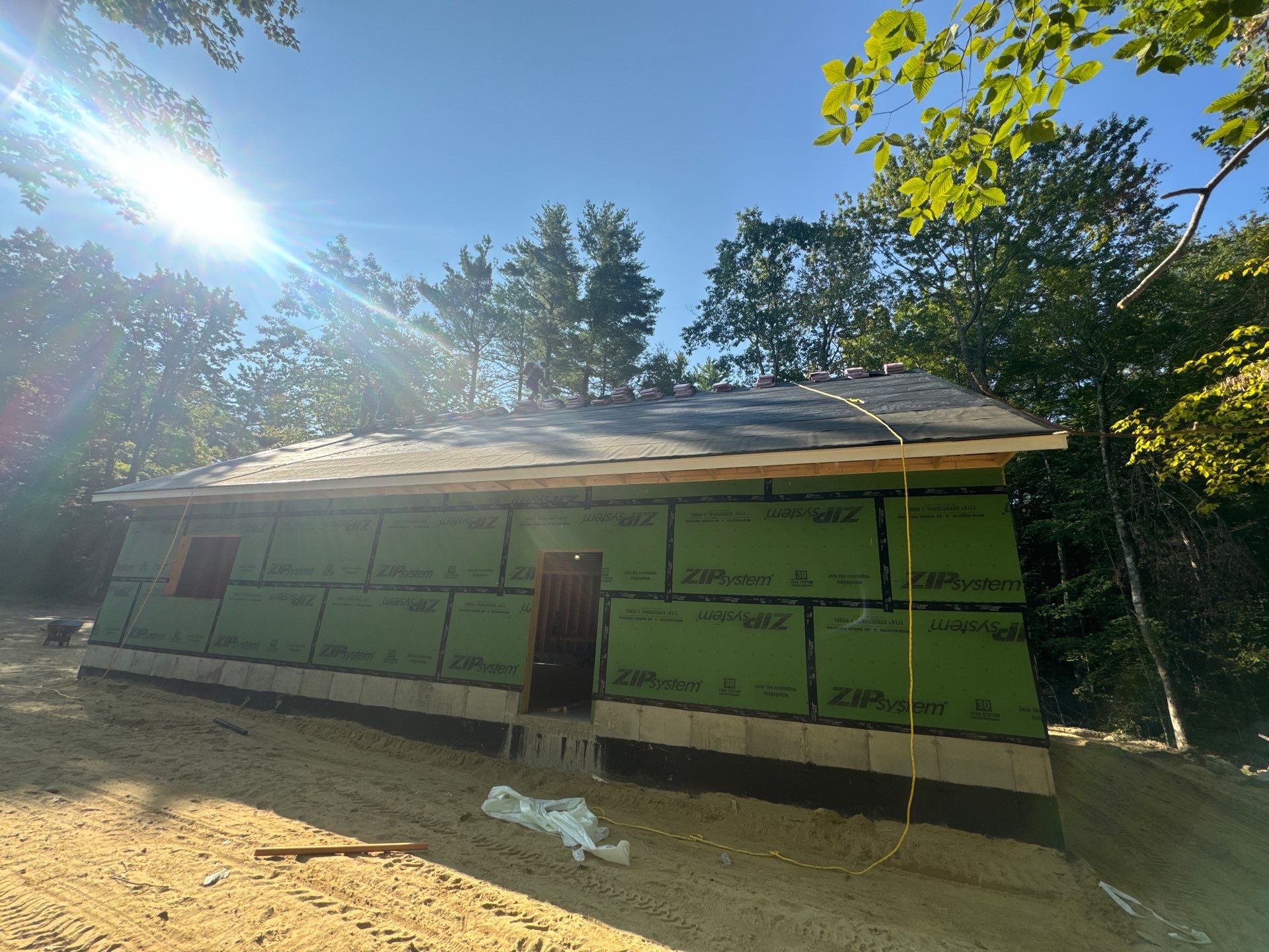 Nottingham, NH – New Construction Framing & Owens Corning Roof Installation by Tall pine roofing