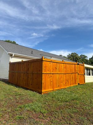 Fence using Wood Sealant
