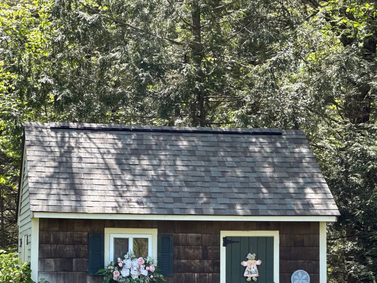 Veterans Helping Veterans – Full Roof Transformation with Owens Corning Driftwood! by Sensible Home Solutions