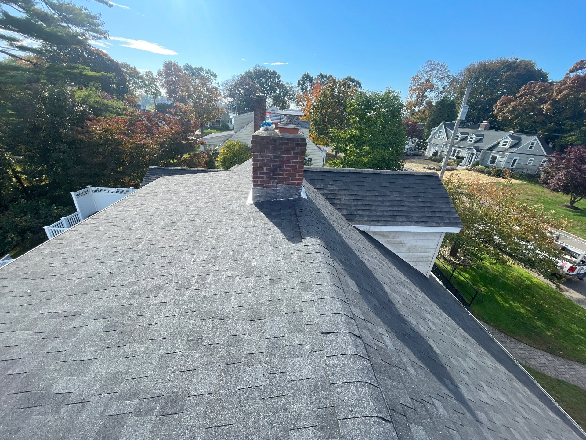 Residential Roofing Installation using Owens Corning Duration Onyx Black by A Plus Exterior