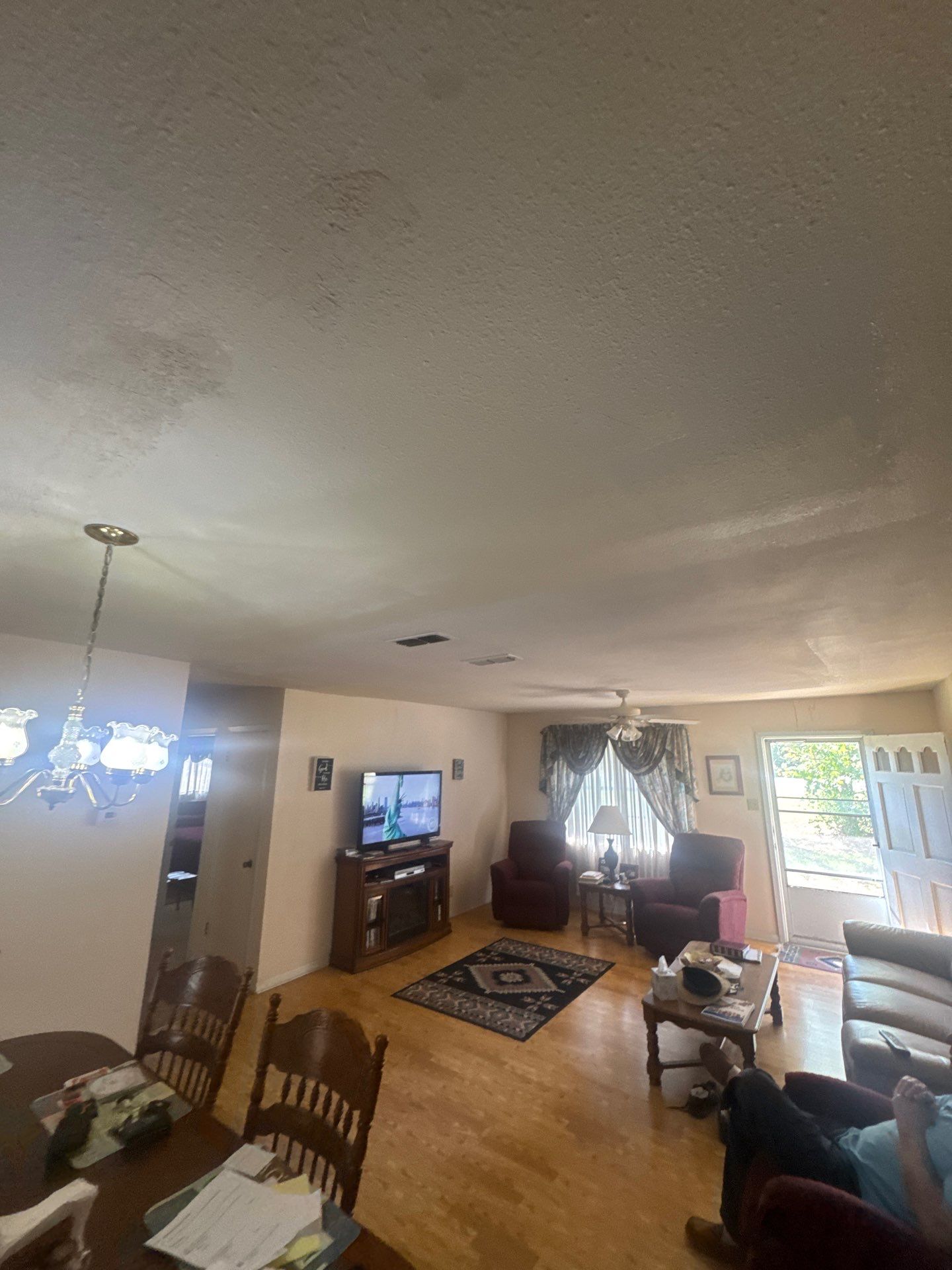 Ceiling Crack Repair Project | Ben Wheeler, TX 🛠️✨ by Quality Coats Painting