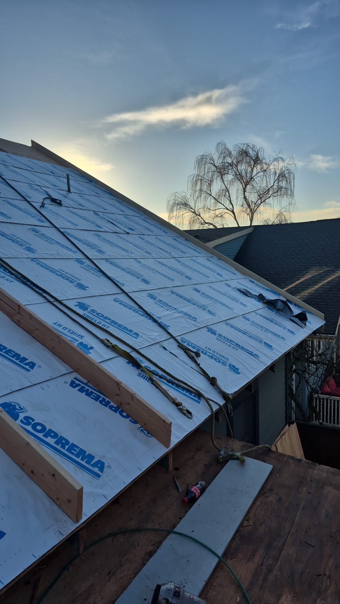 Old Portland ReRoof and Insulate by Hawthorne General Construction