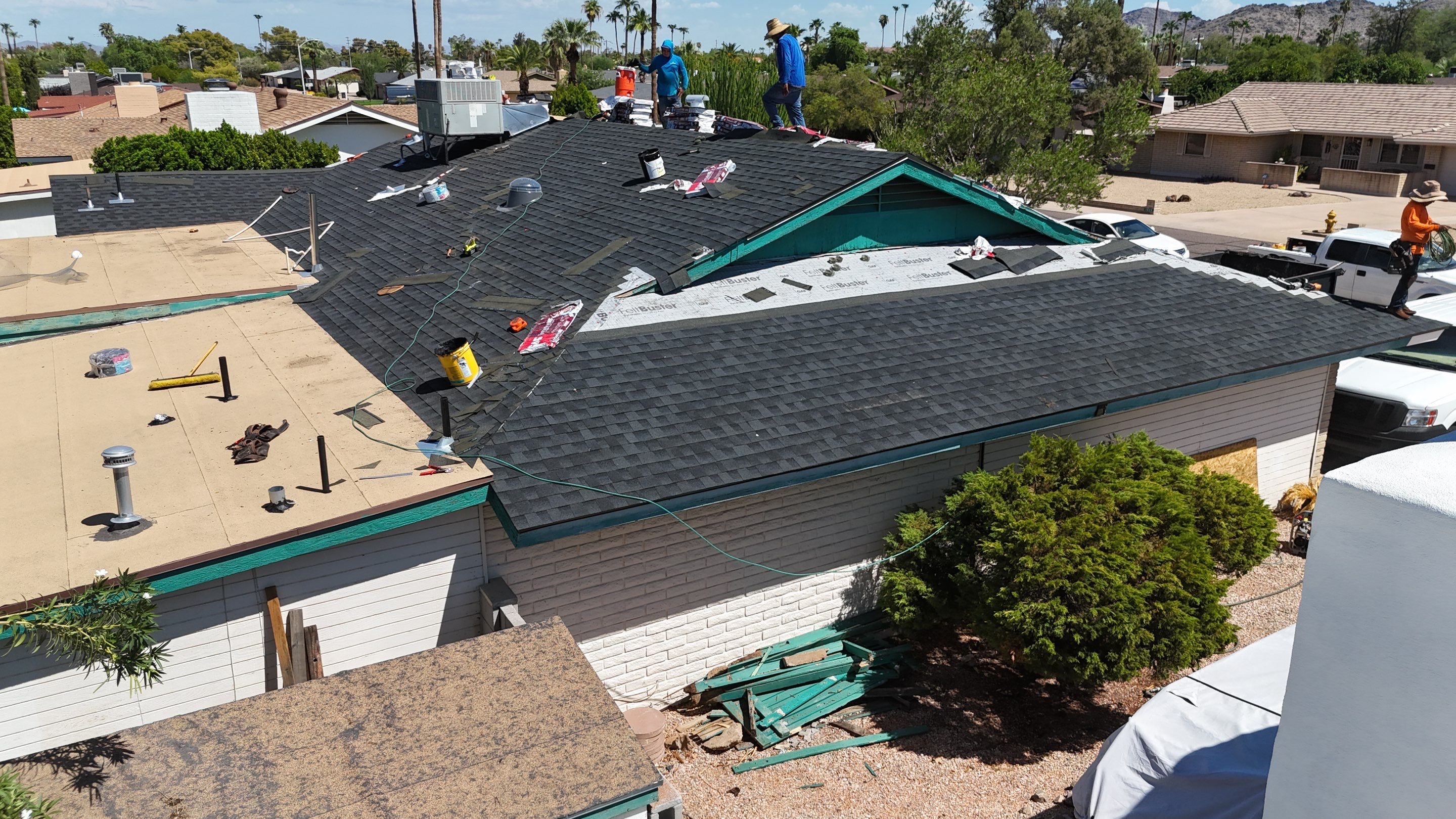 Project in Scottsdale, AZ by Saint Roofing