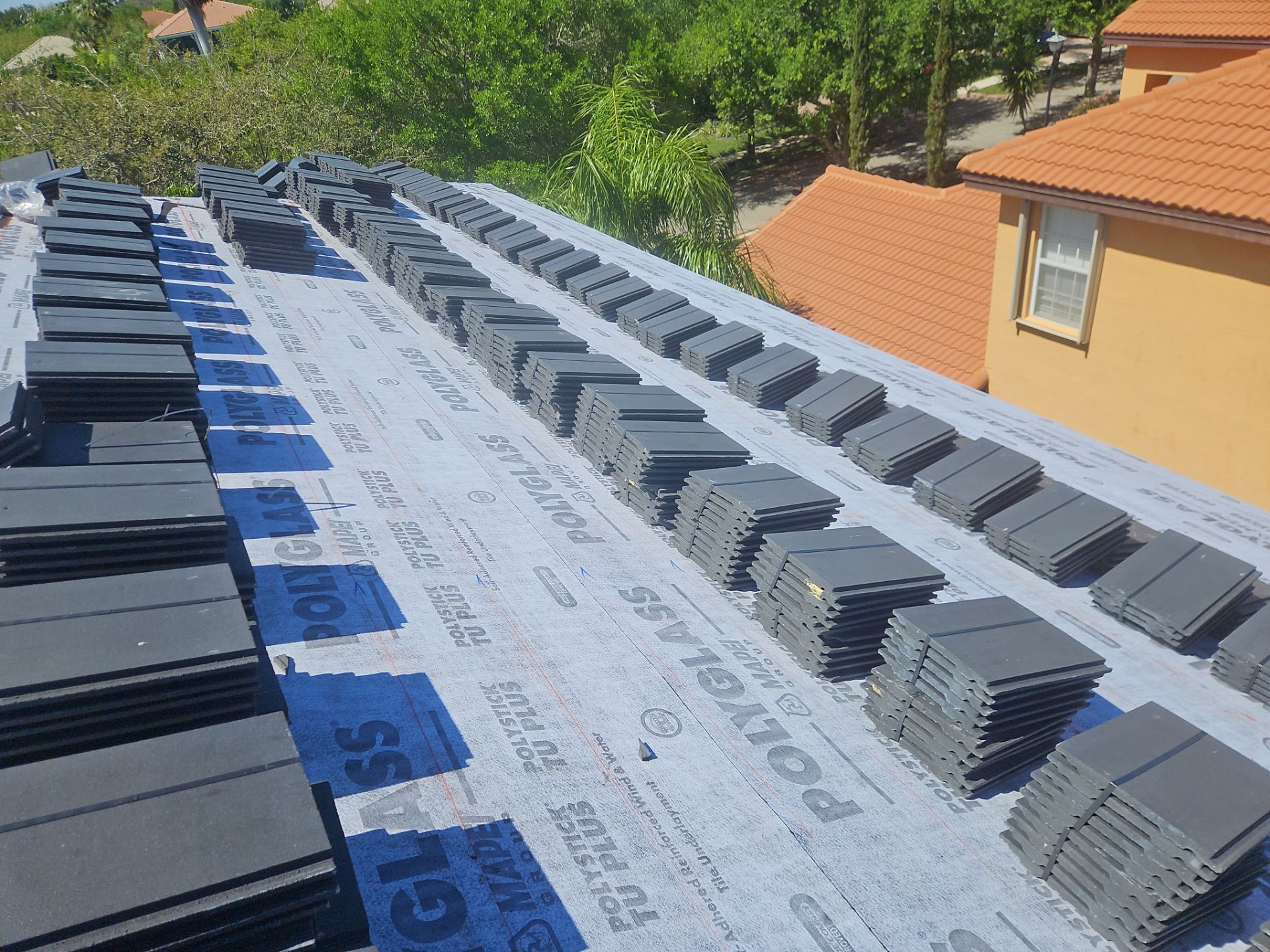 Residential Roofing Installation using WestLake Roofing Tile by BLUES BROTHERS CONSTRUCTION CORP