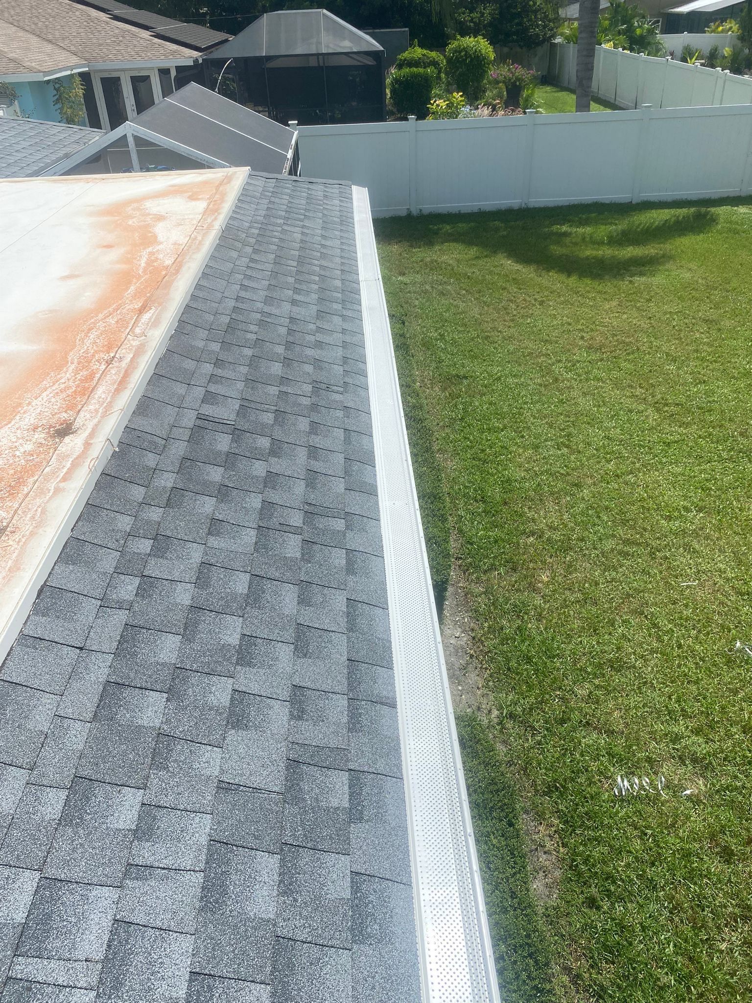 Full Gutter System Installation in Sarasota FL by Gutter Professors