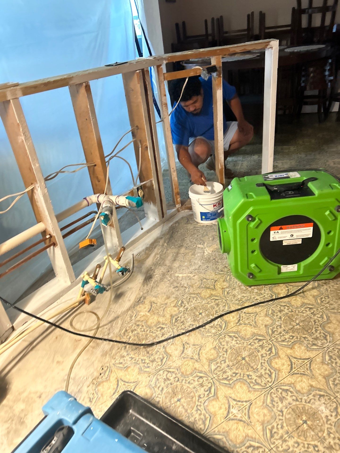 Black Mold Removal In Venice Florida by Ampm Restoration Services