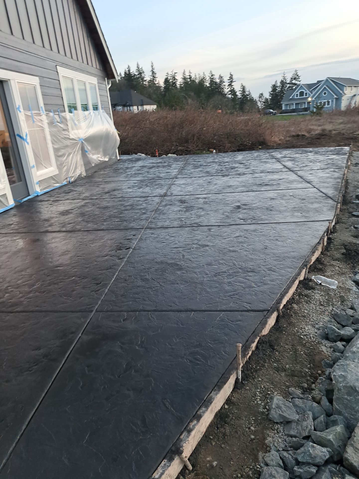 Randy | Driveway Paving & Stamped Patio Finish, Asphalt & Concrete Project by Jireh Asphalt & Concrete Inc 