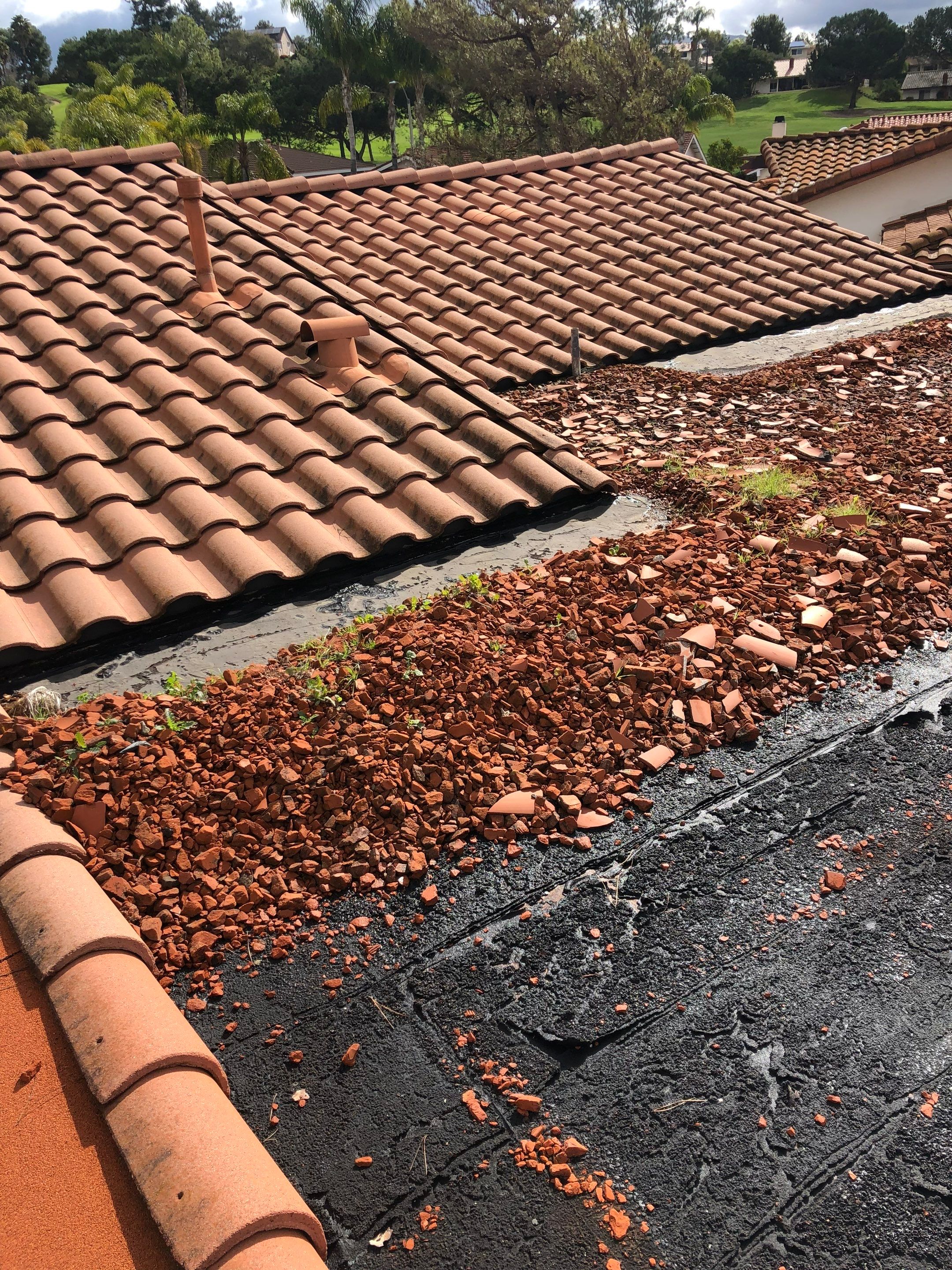 Rancho Bernardo, San Diego, CA | Tar-and-Gravel Roof Restoration with DIBITEN by Zenith Roofing Services