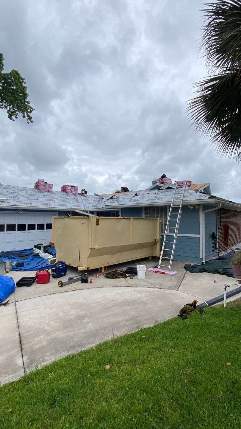 Residential Roofing Installation using Owens Corning TruDefinition Duration Shingles by Galaxy Builders, Inc.