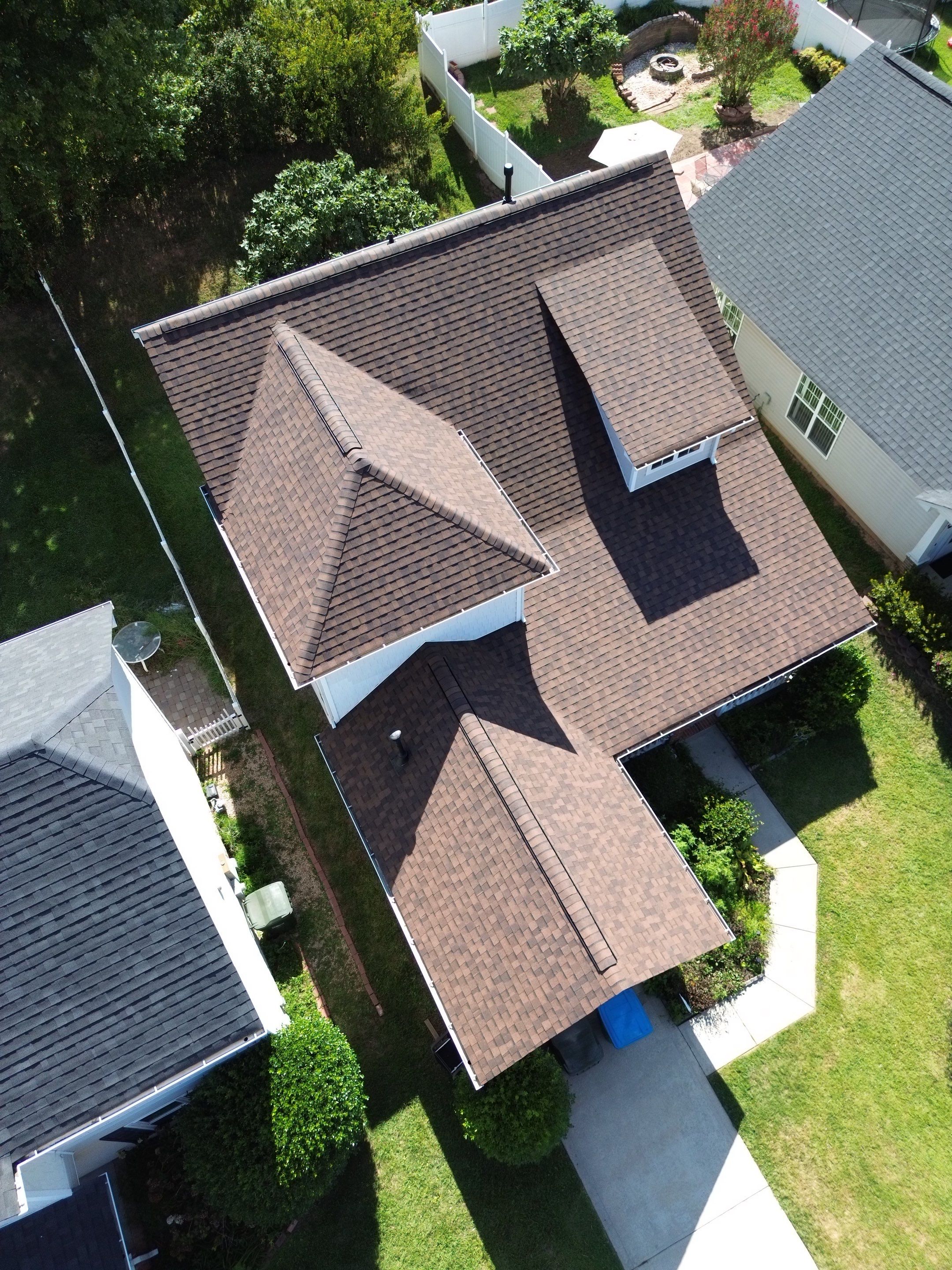 Roof and siding replacement by hail damage by Just Brilliant Restoration JBR