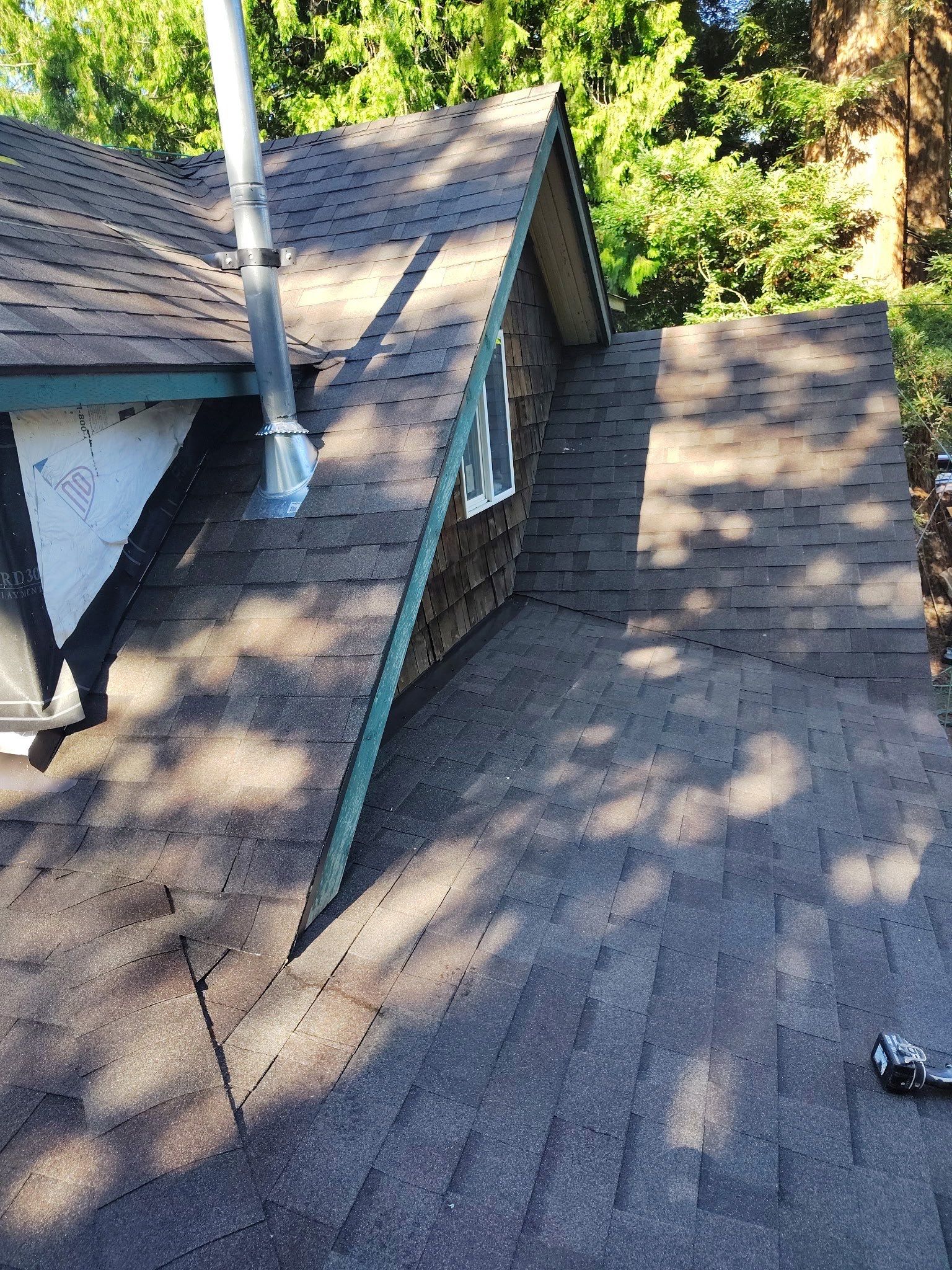 Project in Gresham by Tom Leach Roofing