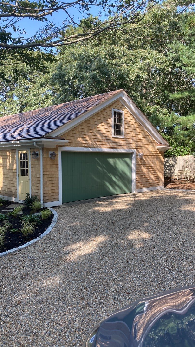Gutter Installation using 4x5 FiberGlass Gutter in Osterville, Ma by Gutter Pro Enterprises