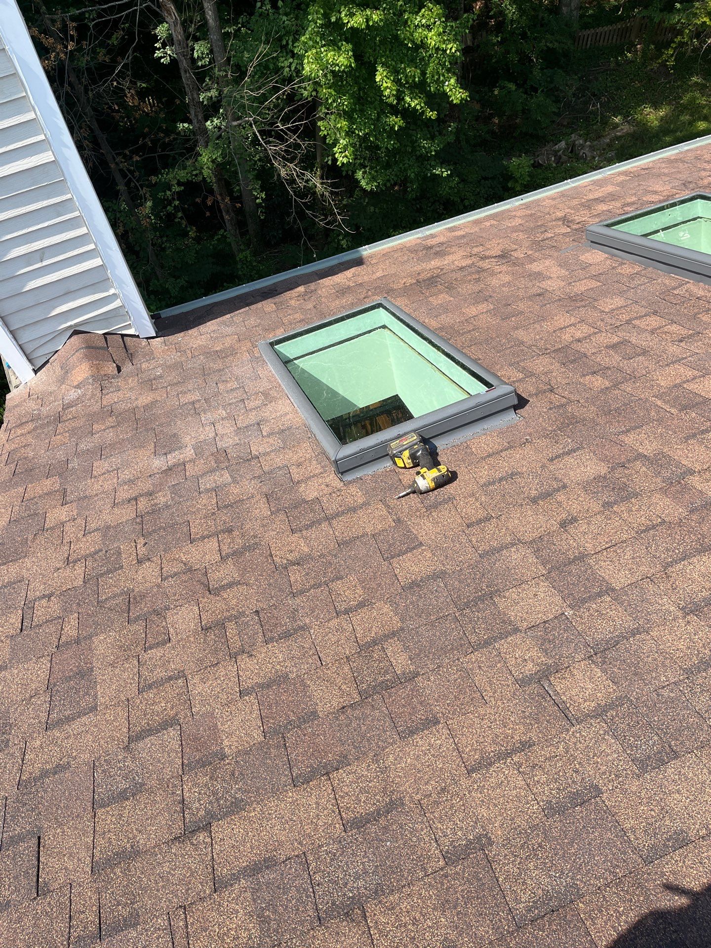 Montclair: Roof Installation with CertainTeed Landmark Designer Shingles in Burnt Sienna by RM Banning, Inc.