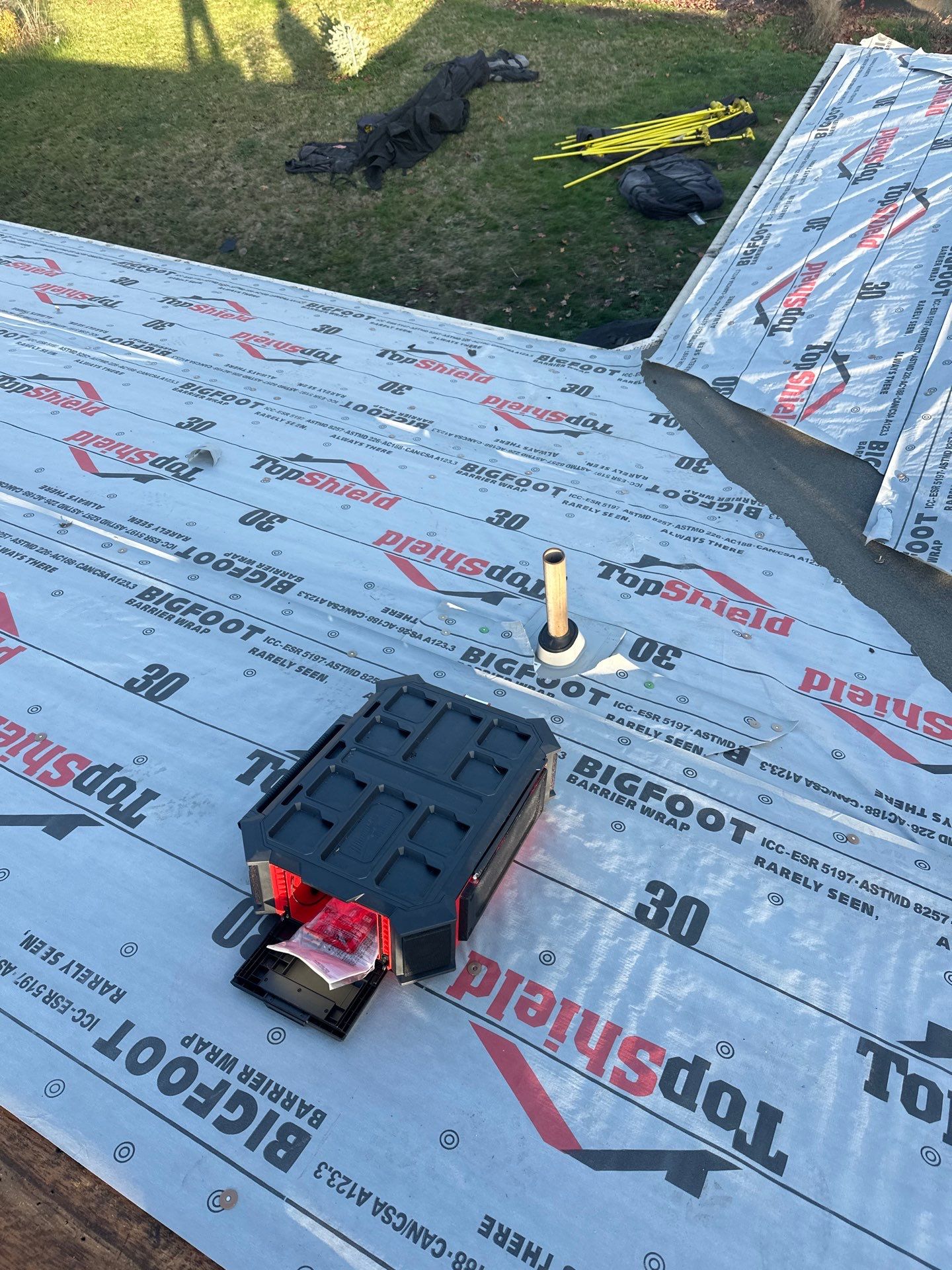 Residential Roofing Installation using IKO Dynasty (Color: Driftshake) by Orezona Building & Roofing Company, Inc.