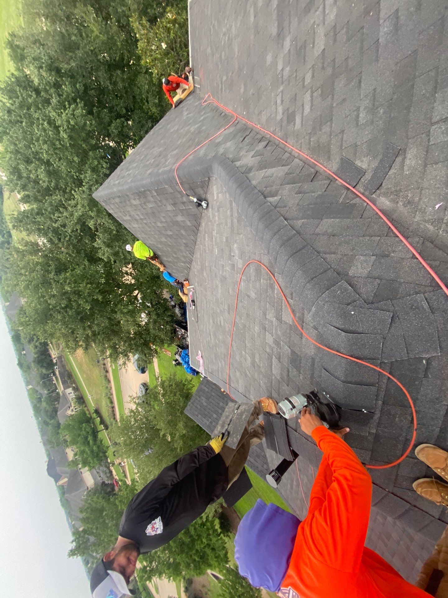 Residential Roofing Installation using Owen's Corning Duration (Lifetime) Shingles by Roof Repair Company