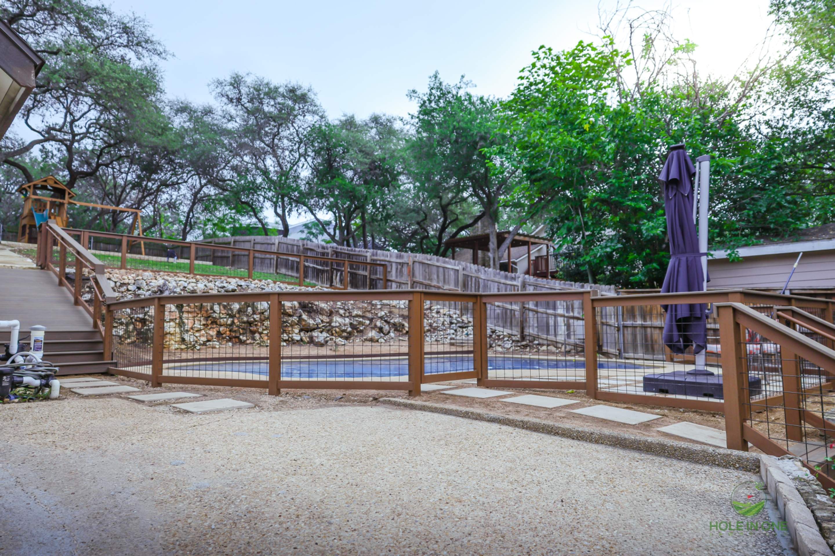 Hidden Forest, San Antonio TX by Hole In One Lawns, LLC