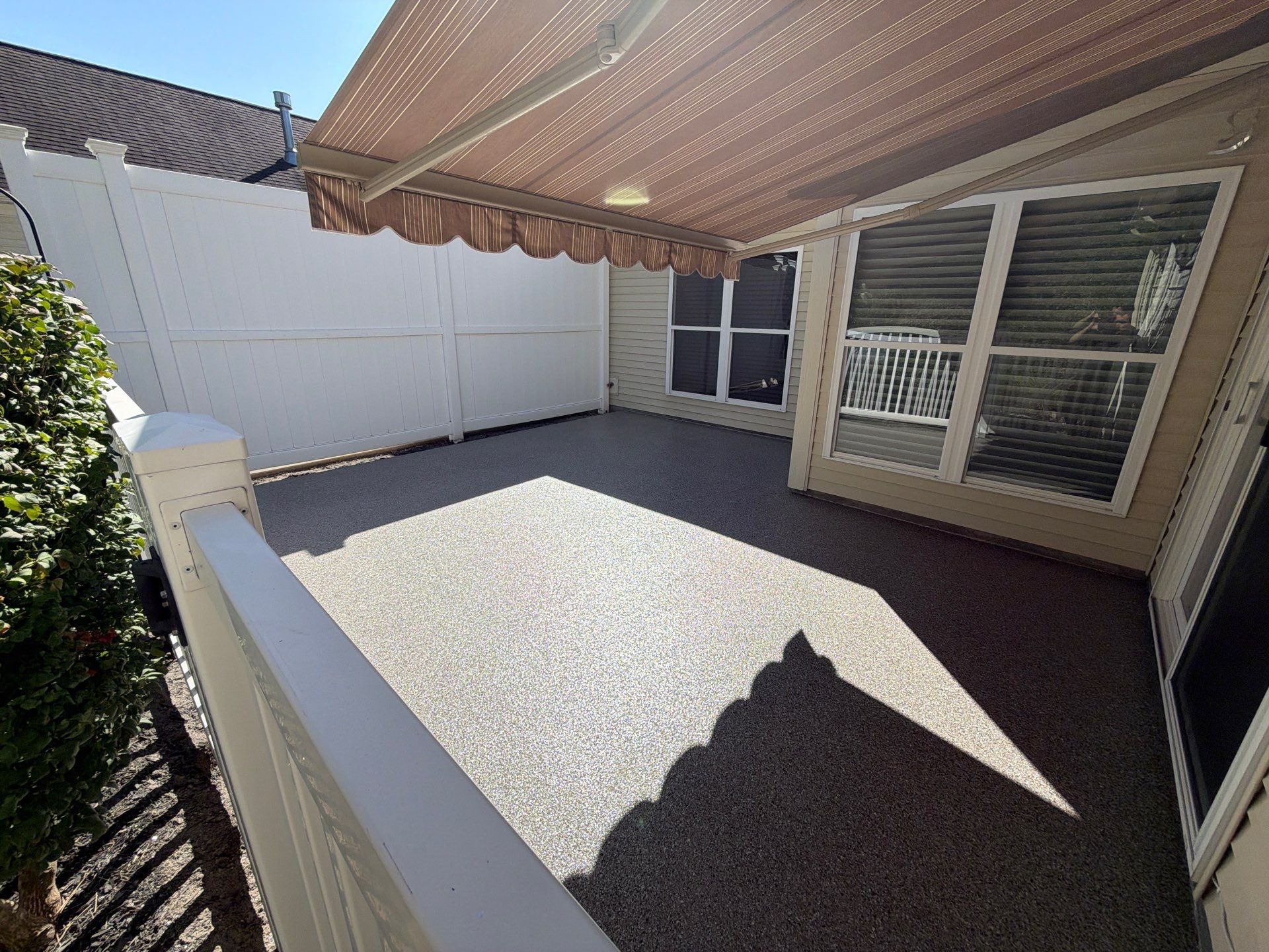VIntage Shalestone Patio Coating by NG Masonry & Construction LLC
