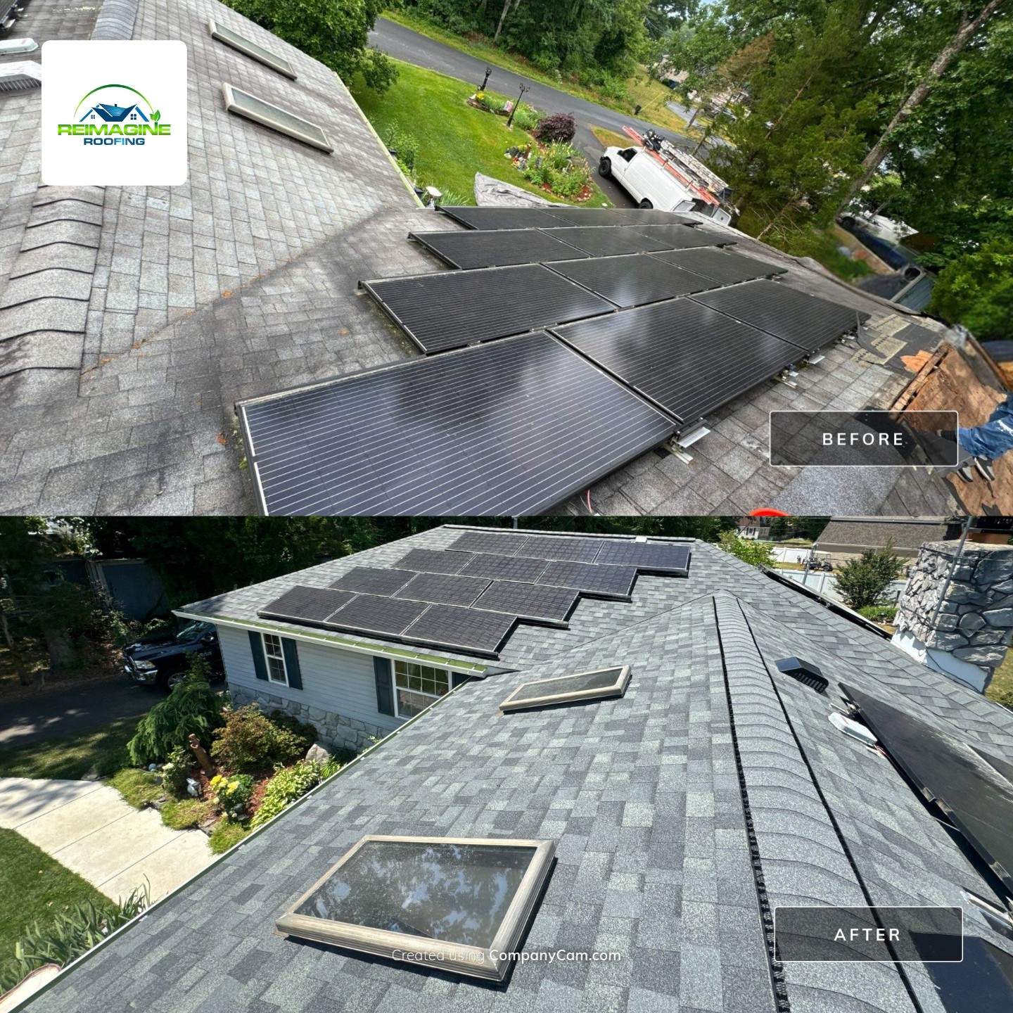 Estate Gray Shingles by Reimagine Roofing