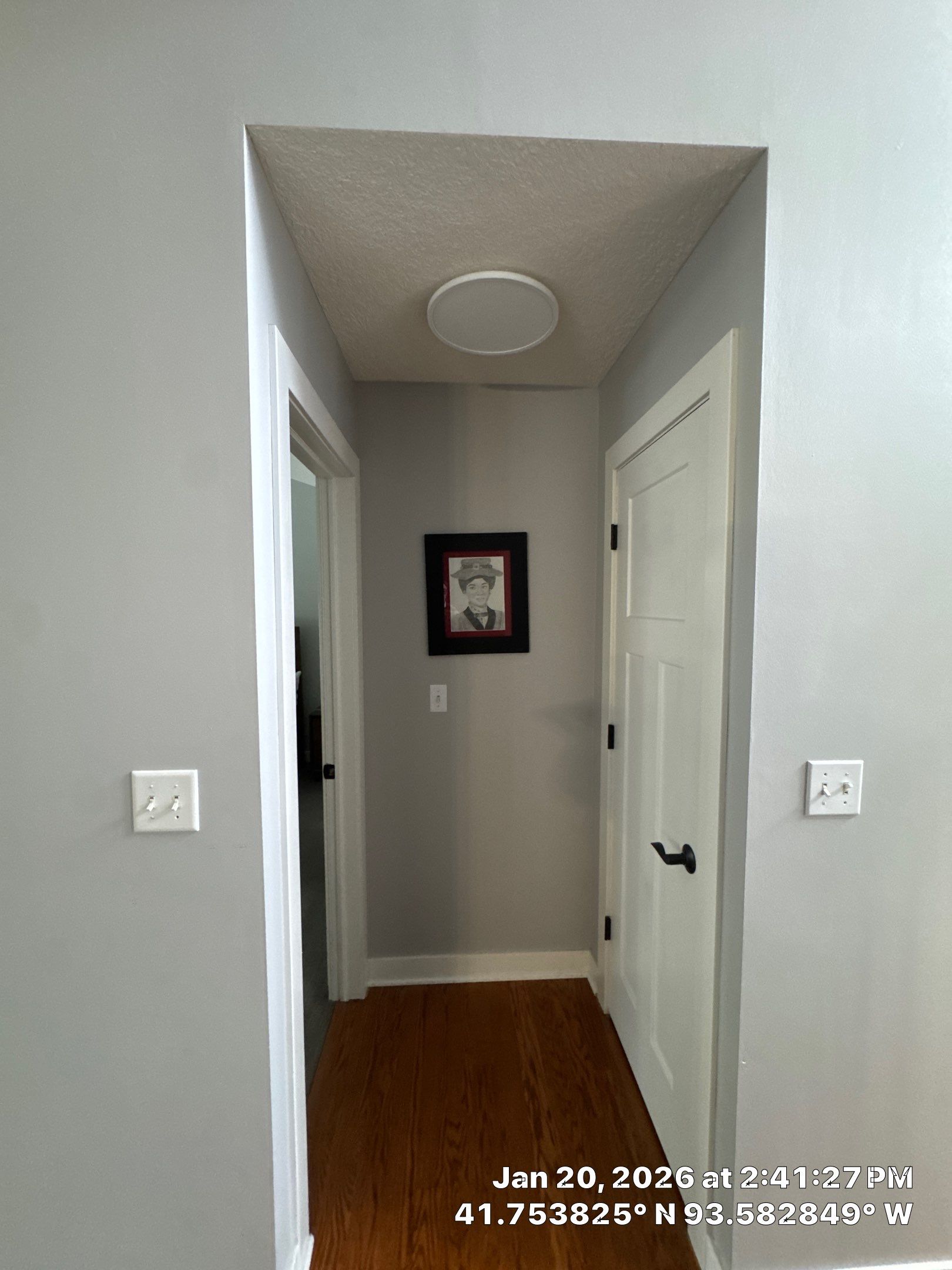 Residential Interior Wall Repaint | Foyer, Stairwell, Hallway & Living Room by Midwest Paint LLC