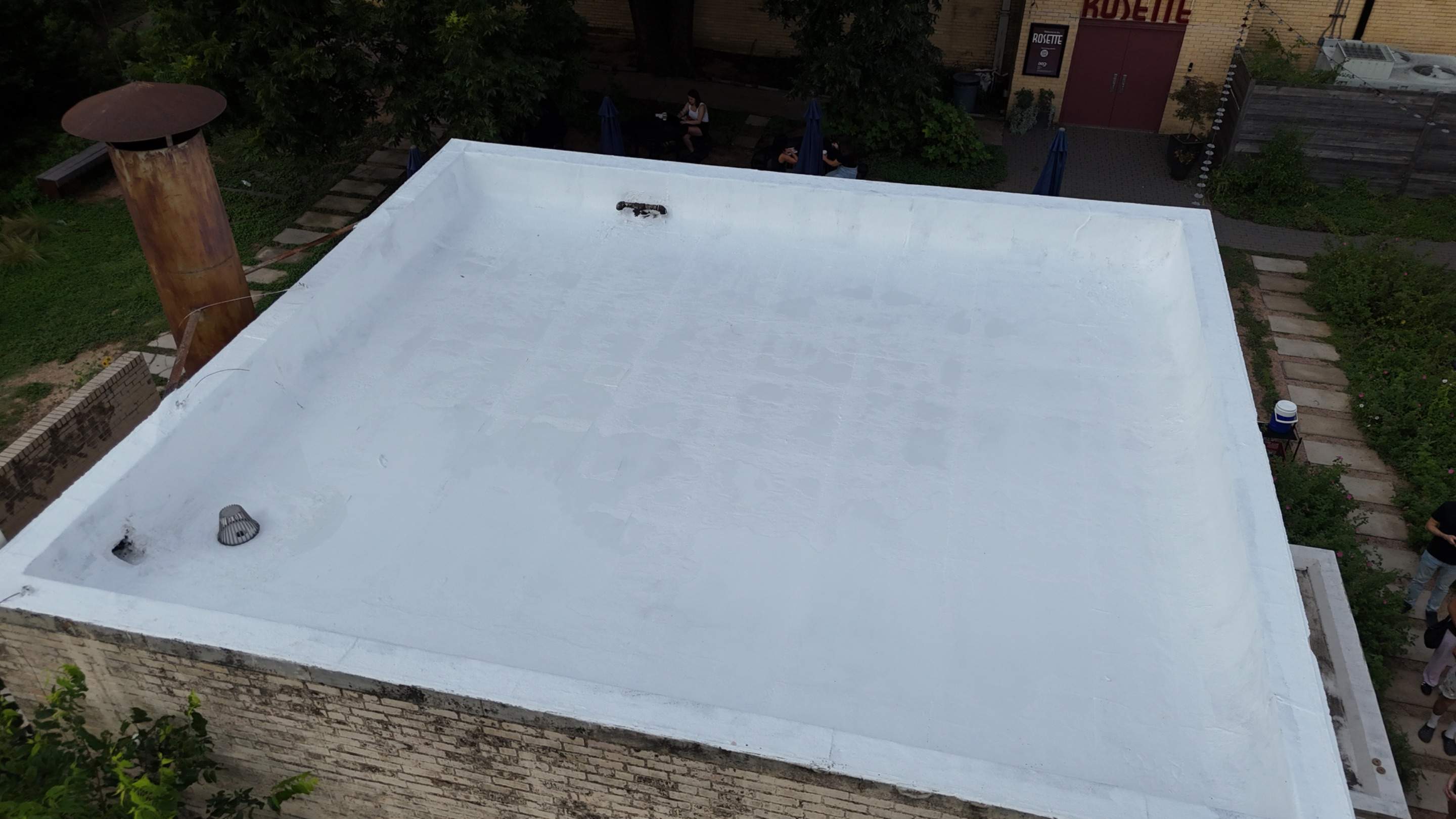 Commercial Flat Roof Coating and Restoration in Austin by RoofsOnly.com