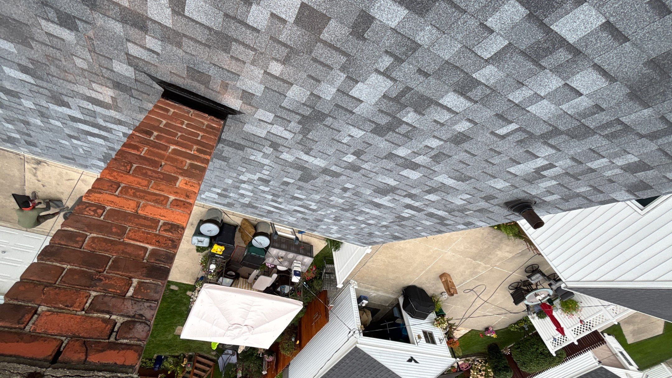 Roof Replacement using Owens Corning Slatestone Gray by 180 Contractors