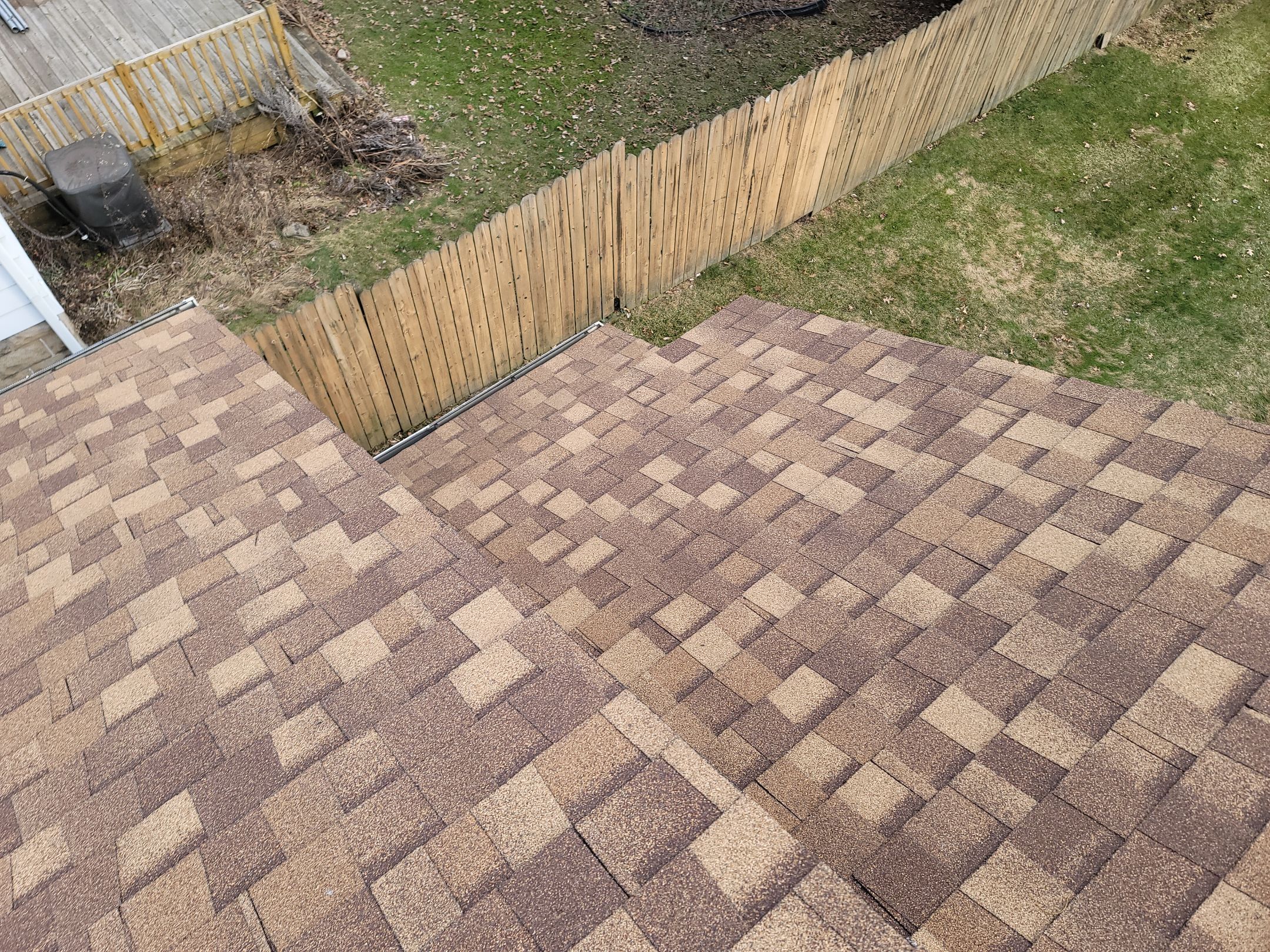 Atlas Pinnacle, Color: Morning Harvest, Drip Edge: Royal Brown by Eagle Eye Roofing