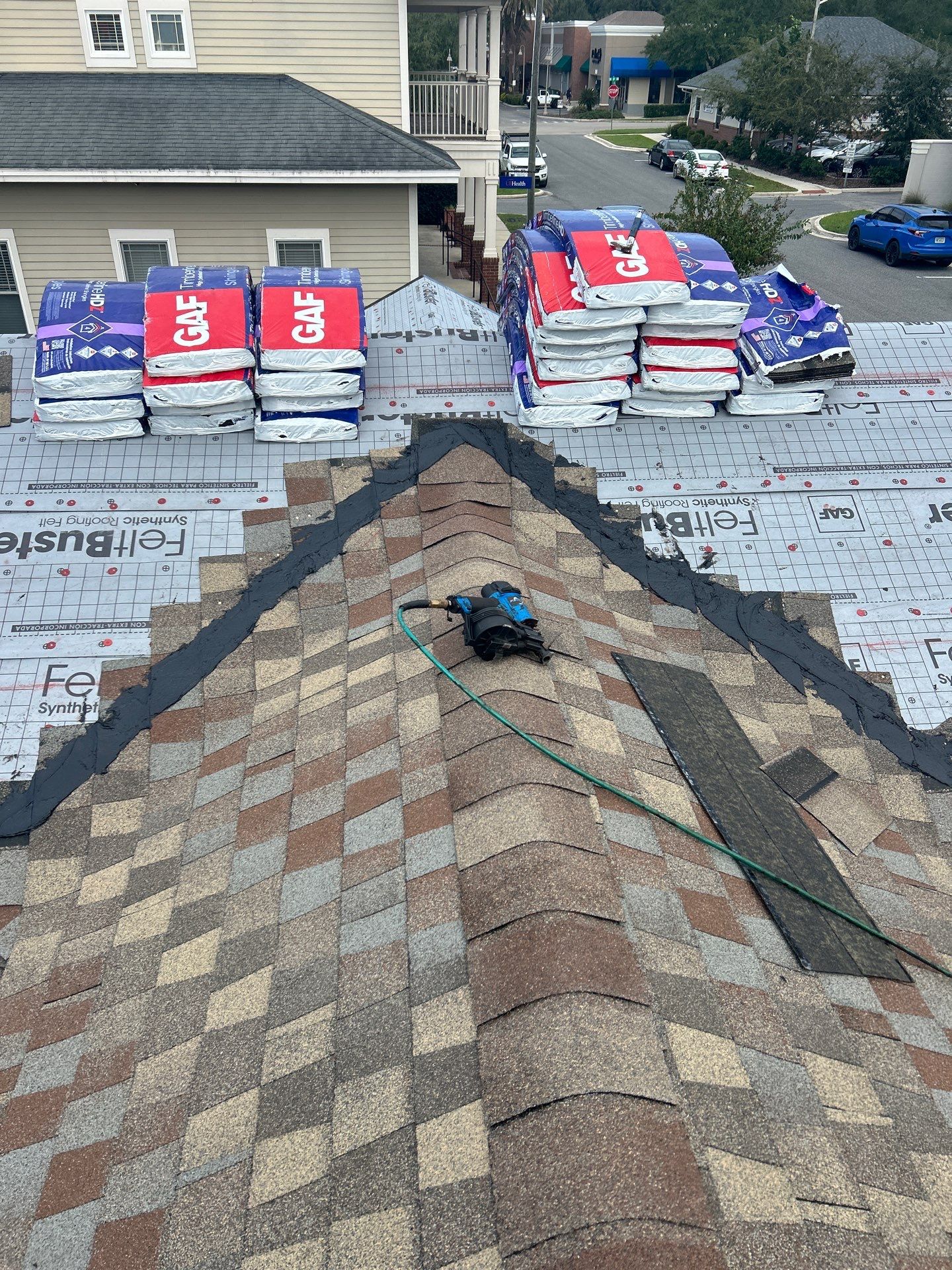 Project in Gainesville by True Force Roofing