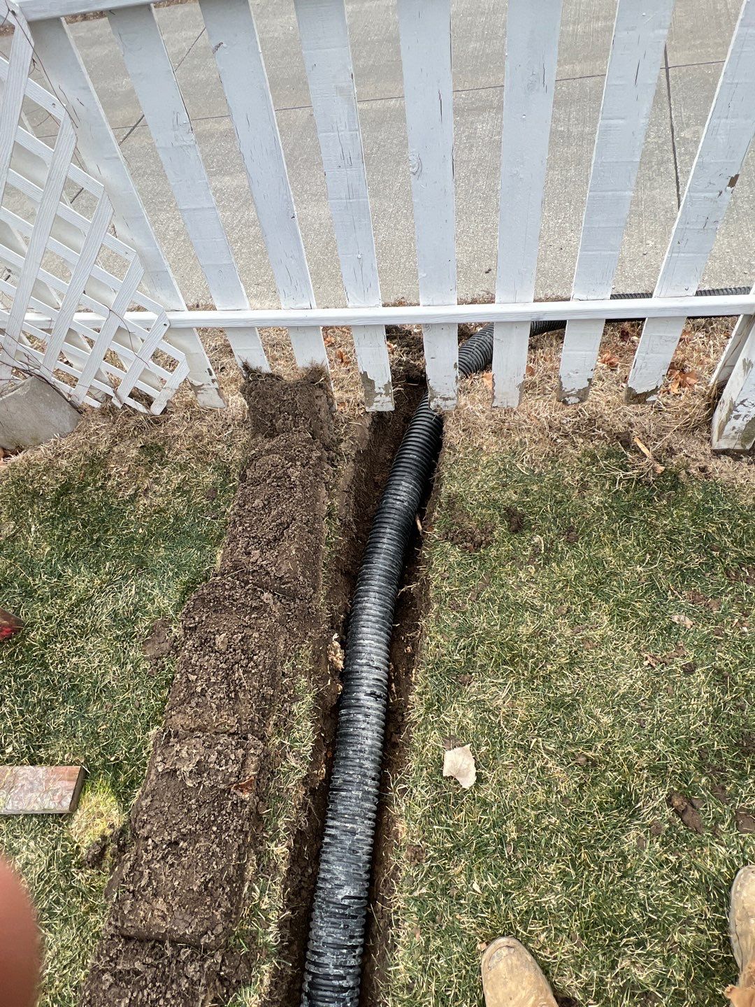 Bowing Wall using Fortress Invisibeams  by ACE Waterproofing & Basement Solutions