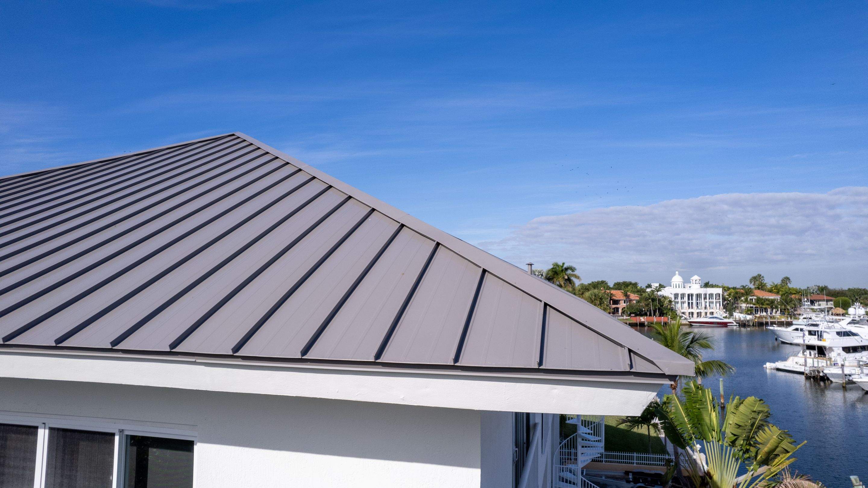 Metal Roof - Aluminum - Slate Gray by Istueta Roofing