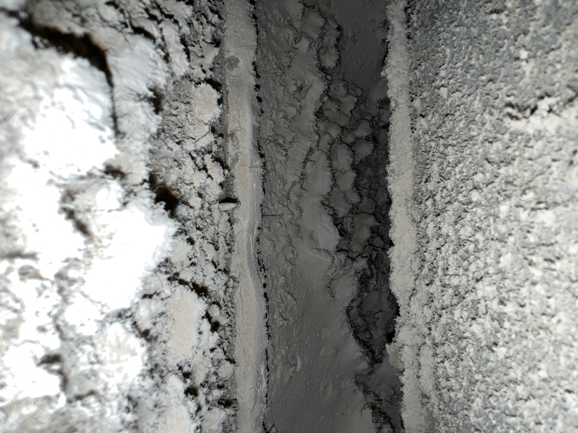 Air Duct Restoration using Diesel Power Vac by Peach State Dryer Vents & Air Ducts