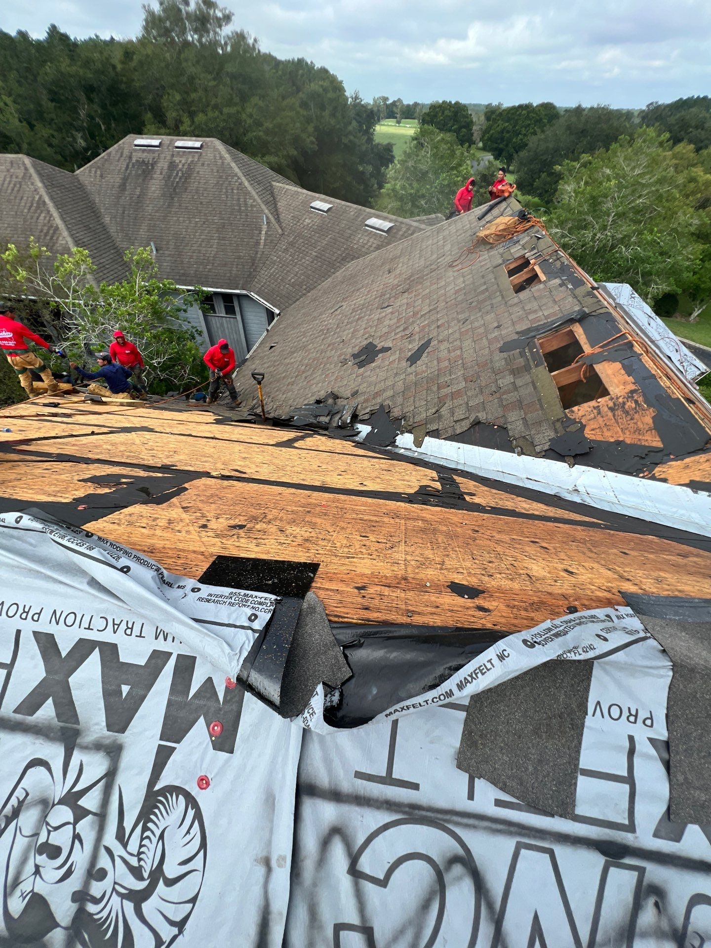 Commercial Reroof in Alachua, FL by Brehm Roofing
