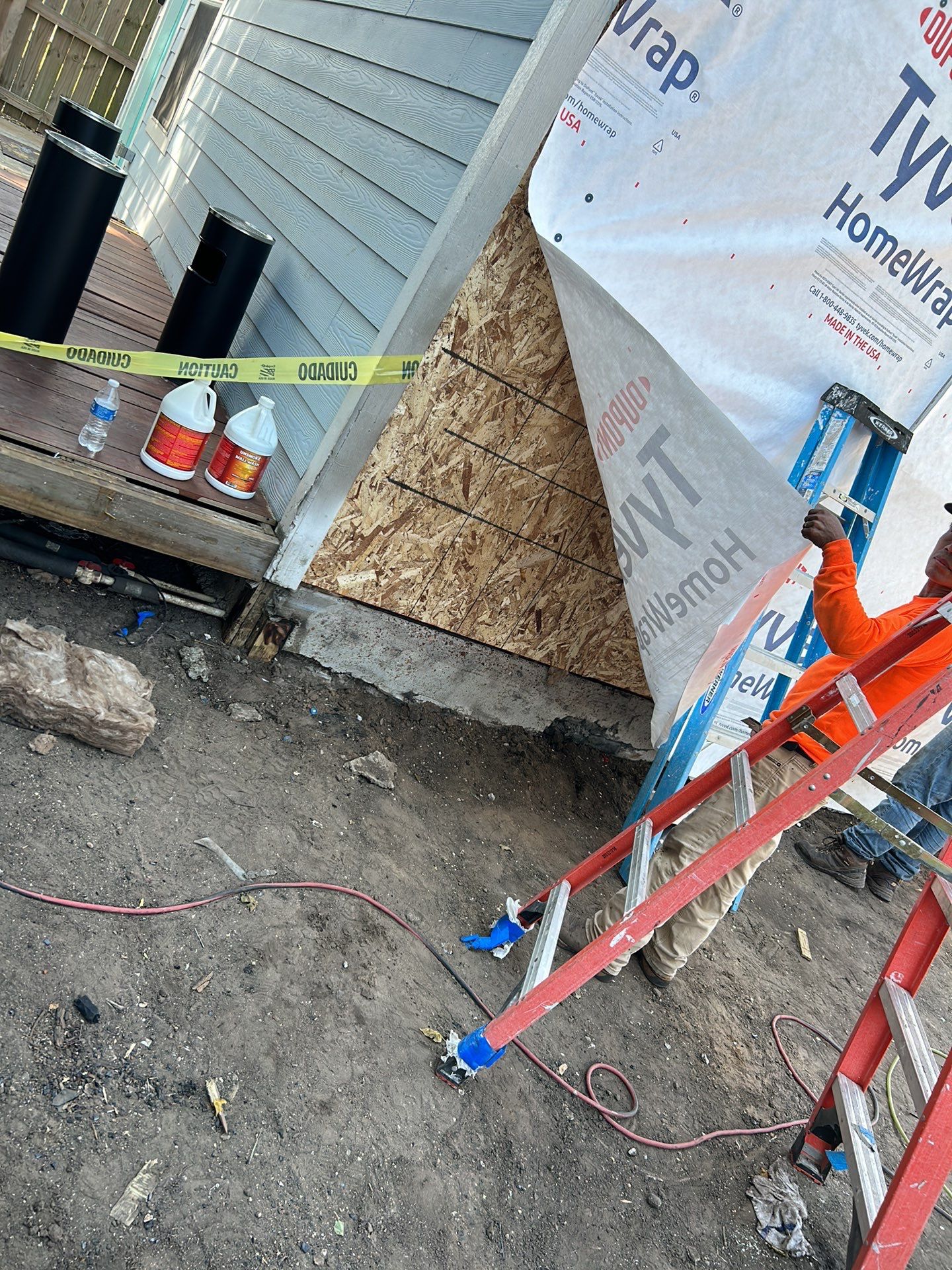 Deck and Siding Replacement from Fire Damage by JTX Pro Services LLC