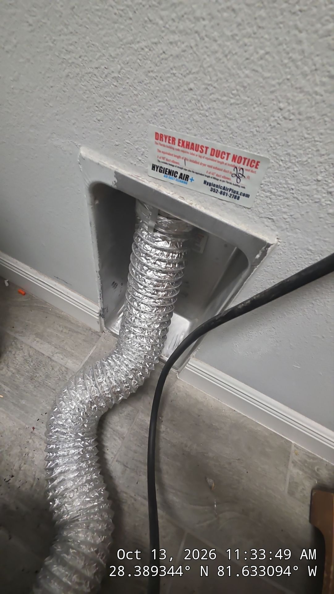 Dryer Vent Cleaning — Winter Garden by Hygienic Air, Inc