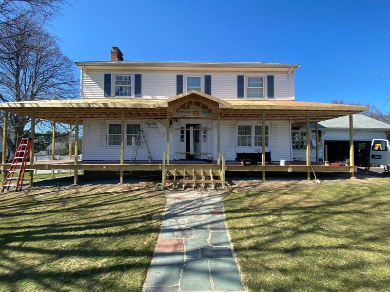 Siding Installation using James Hardie by UBrothers Construction