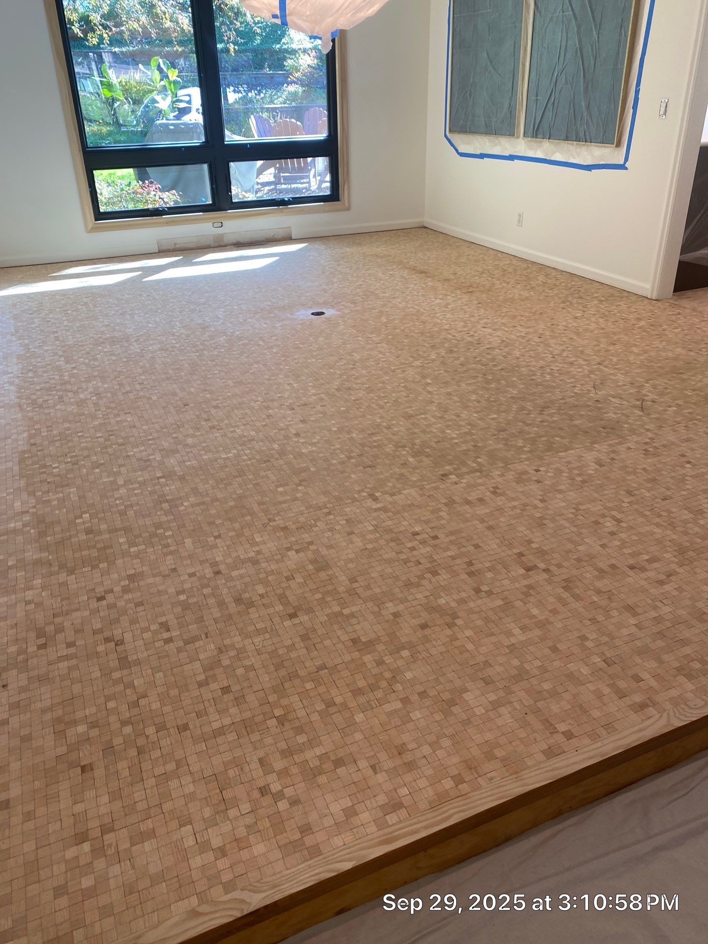 UNIQUE MID CENTURY MODERN Square Wood Tile Floor by RTBaldwin Hardwood Floors