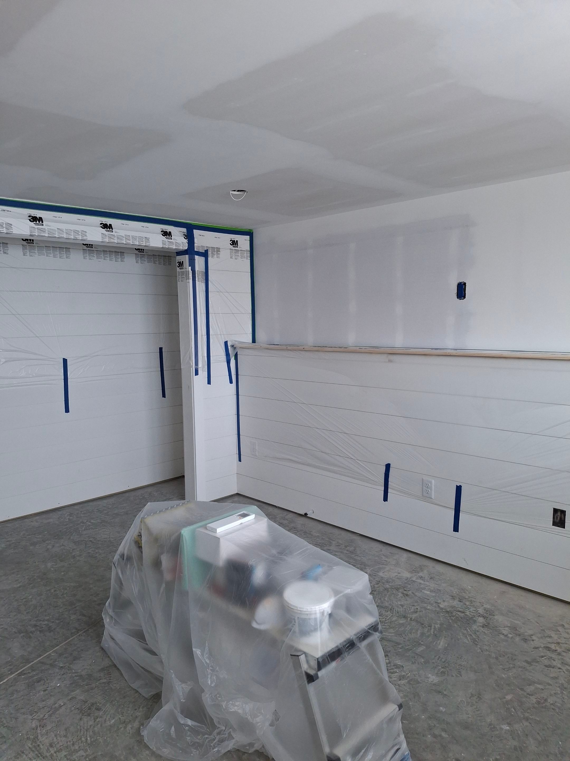 Basement Remodel by Big Pine Panting Inc